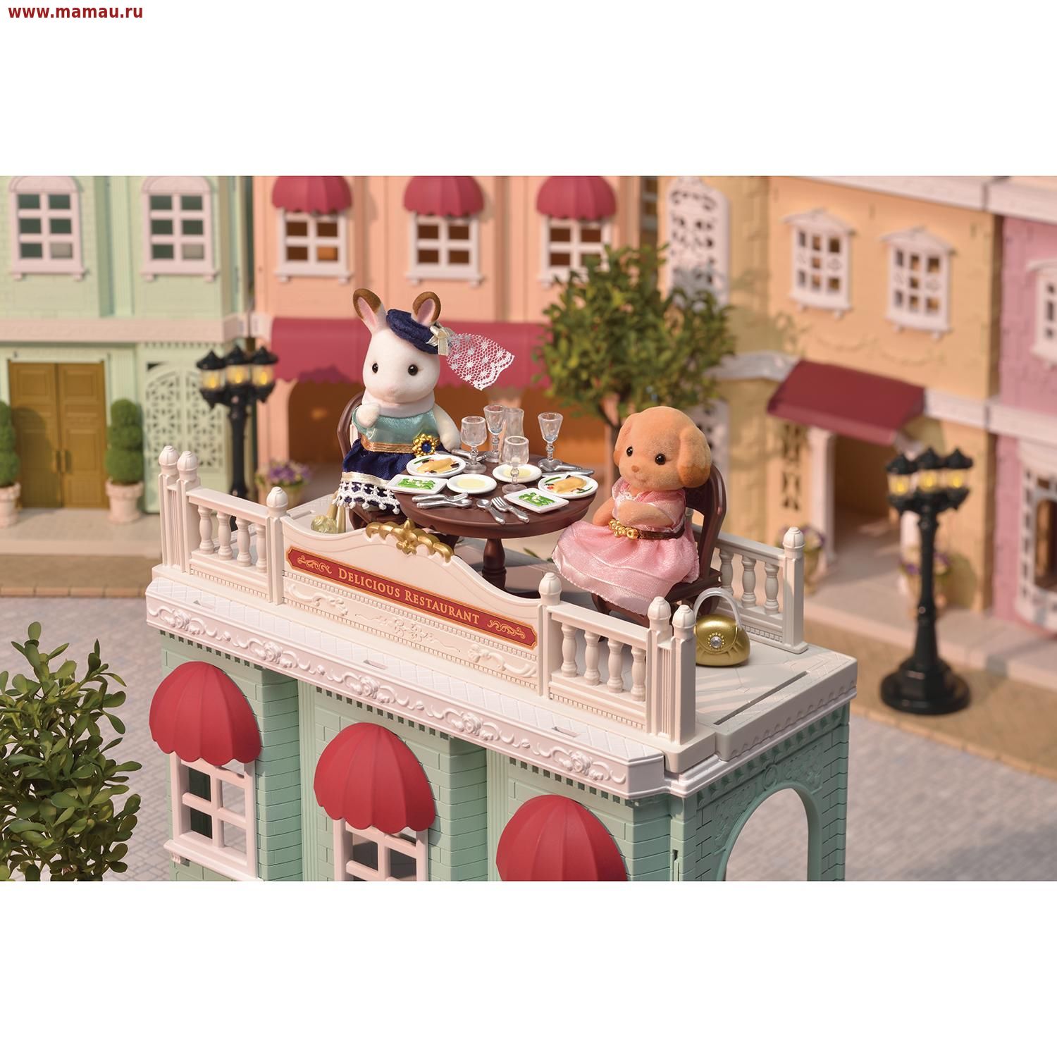 Изысканный ресторан Sylvanian families