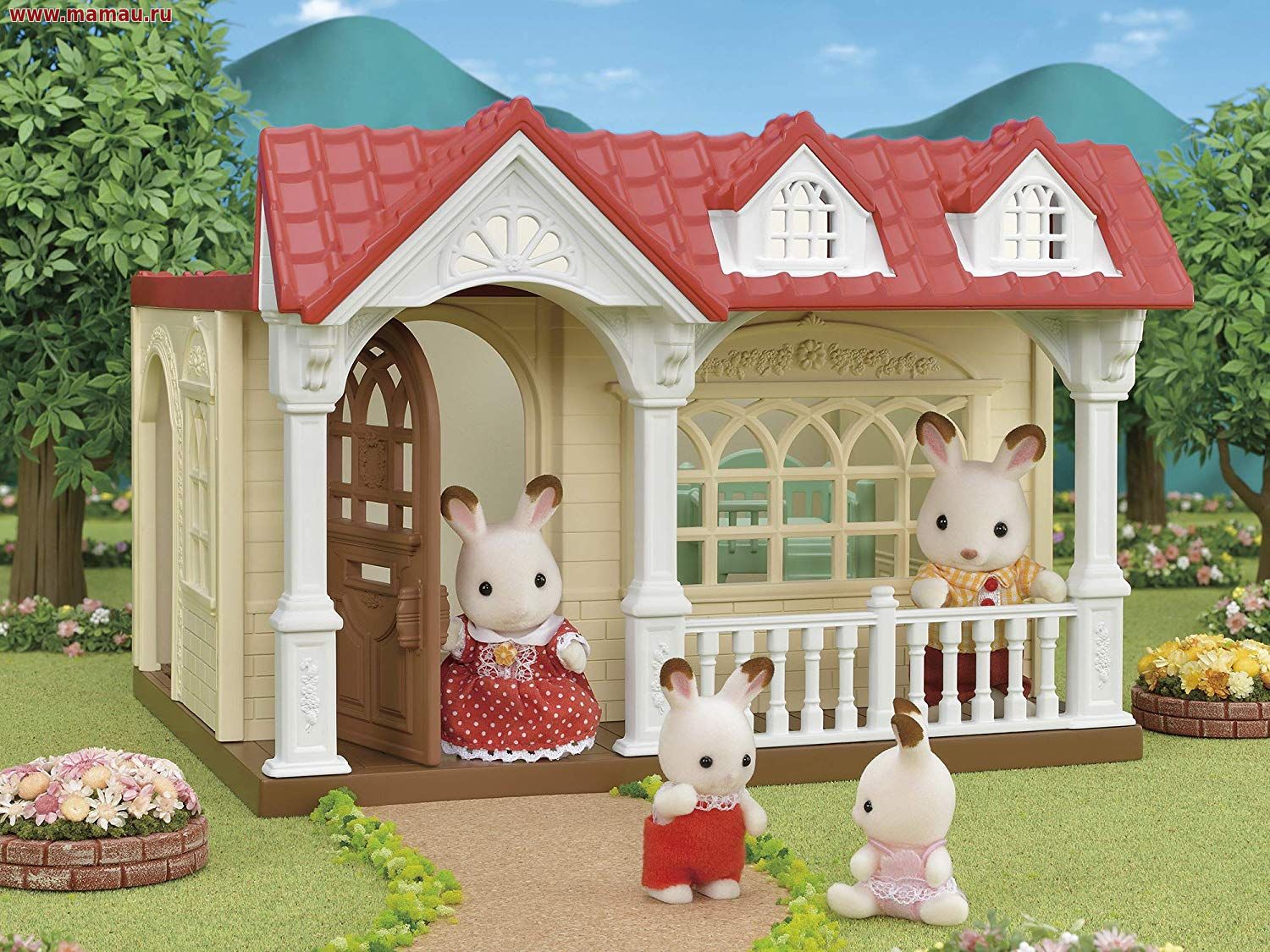 Новая пристройка к домику Sylvanian families