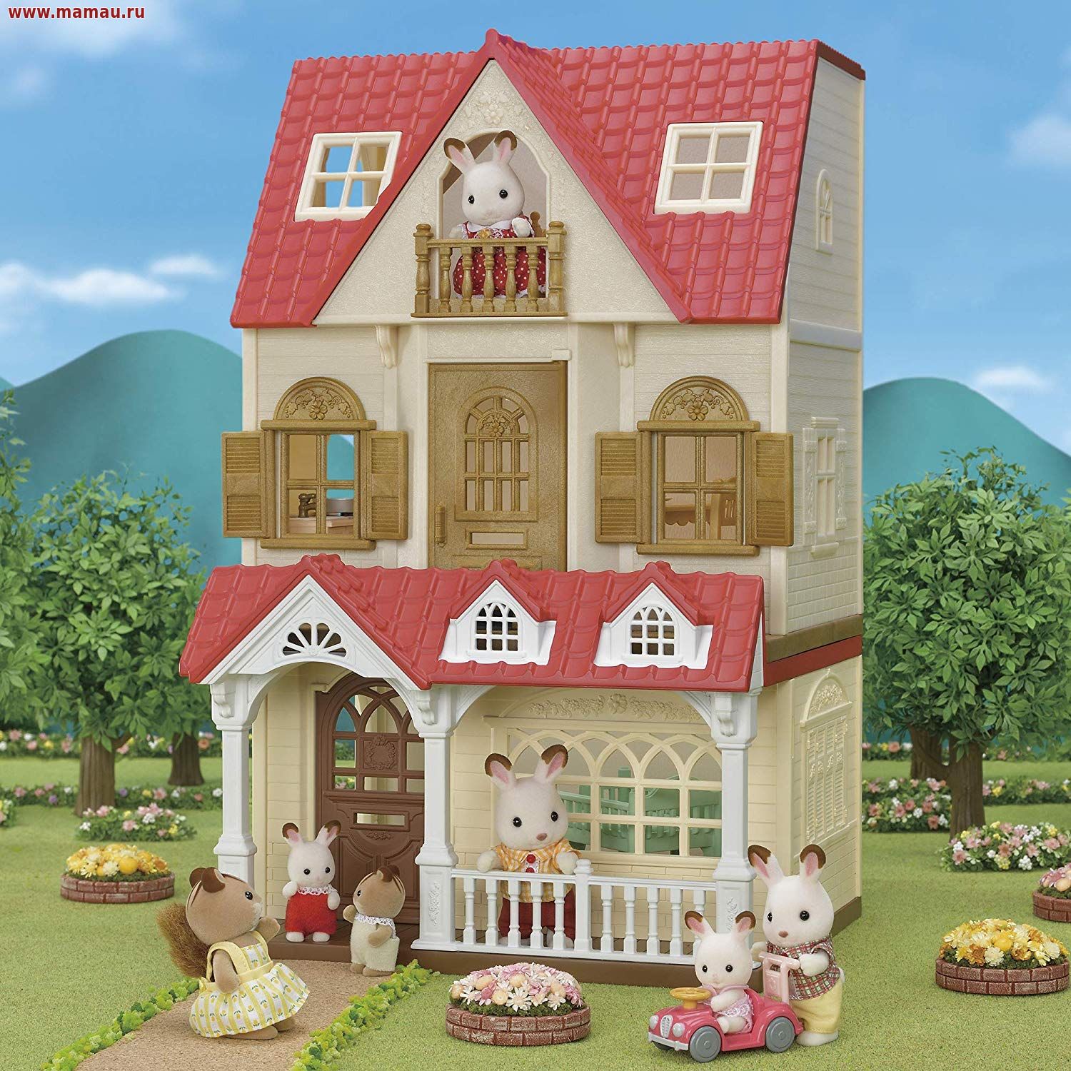 Новая пристройка к домику Sylvanian families