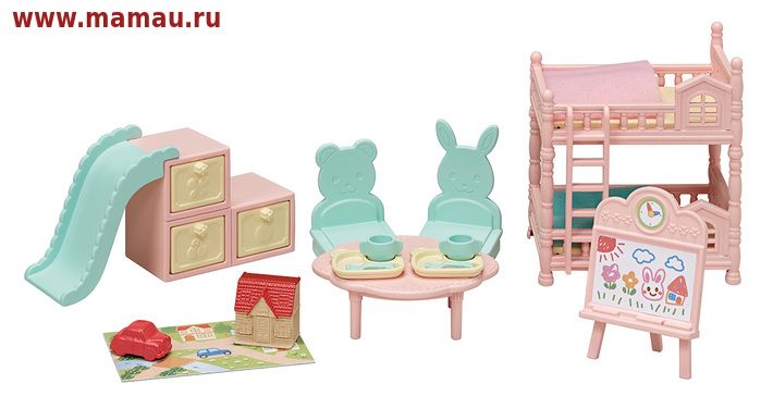 Sylvanian families мебель для детской комнаты